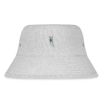 Good Dog Kunst Art Design - Stanley/Stella Recycled Bucket Hat - heather grey - Front
