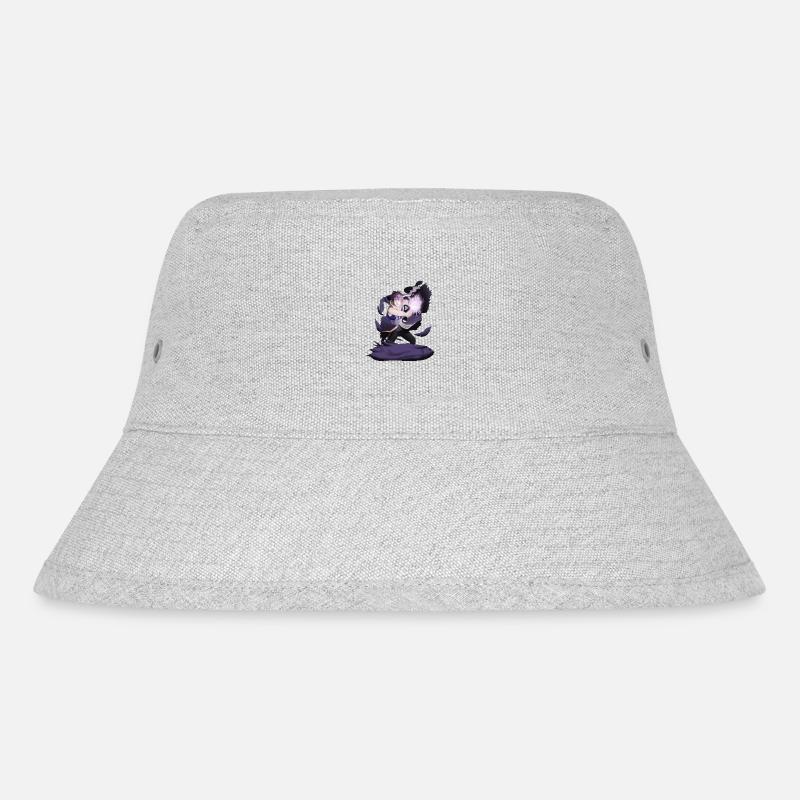 Zauberer - Stanley/Stella recycelter Bucket Hat - Grau meliert