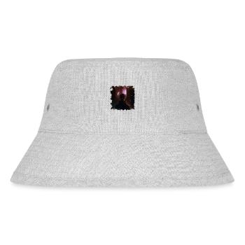 Cyborg Guardians in the Dystopian Future - Stanley/Stella Recycled Bucket Hat - heather grey - Front