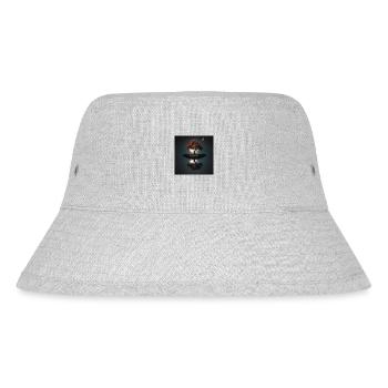 Verträumte Insel bei Nacht - Stanley/Stella recycelter Bucket Hat - Grau meliert - Vorne