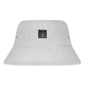 Minotaurus_Giger-Style - Stanley/Stella recycelter Bucket Hat - Grau meliert - Vorne