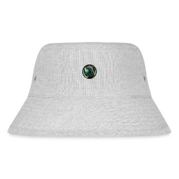 Außerirdischer - Stanley/Stella recycelter Bucket Hat - Grau meliert - Vorne