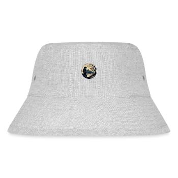 Nr. 2 : Japanese Art Samurai Fighter Ukiyo_e Style - Stanley/Stella recycelter Bucket Hat - Grau meliert - Vorne
