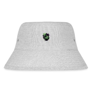 Green zombie - Stanley/Stella Recycled Bucket Hat - heather grey - Front