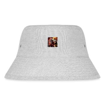 Photographer enjoys photography - Stanley/Stella Recycled Bucket Hat - heather grey - Front