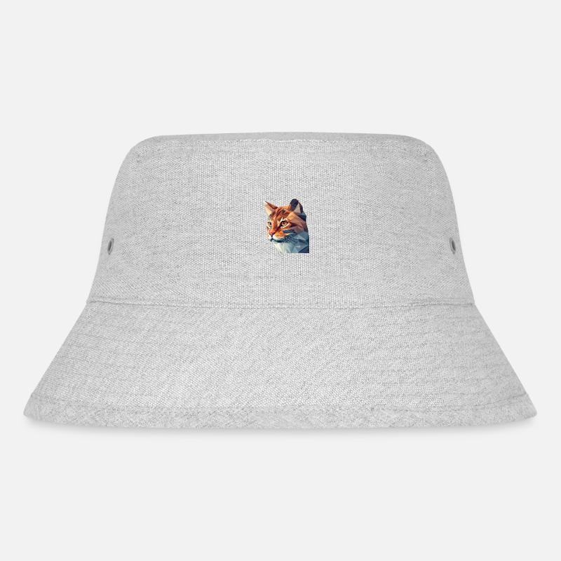 CAT - Stanley/Stella recycelter Bucket Hat - Grau meliert