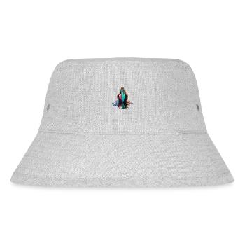 DRIPPY - Stanley/Stella Recycled Bucket Hat - heather grey - Front