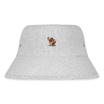 DRIPPY - Stanley/Stella Recycled Bucket Hat - heather grey - Front