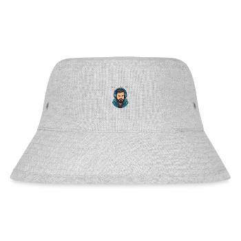 DJ Feel the Beat - Stanley/Stella recycelter Bucket Hat - Grau meliert - Vorne