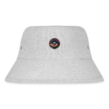 TRIPPY AUGE - Stanley/Stella recycelter Bucket Hat - Grau meliert - Vorne