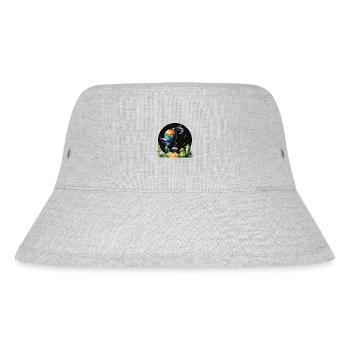Space - Stanley/Stella recycelter Bucket Hat - Grau meliert - Vorne