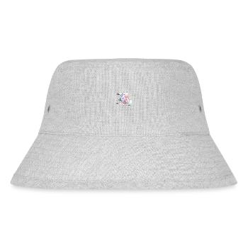 Love grows here - Stanley/Stella Recycled Bucket Hat - heather grey - Front