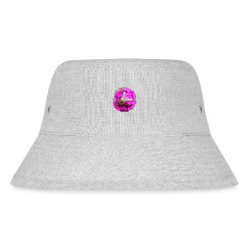 Ohne Insekten gibt es keine Bestäubung - Stanley/Stella recycelter Bucket Hat - Grau meliert - Vorne