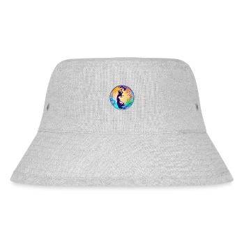Into the sea - Stanley/Stella Recycled Bucket Hat - heather grey - Front