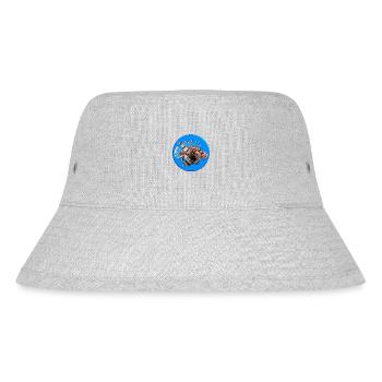 The lionfish feeds on small fish - Stanley/Stella Recycled Bucket Hat - heather grey - Front