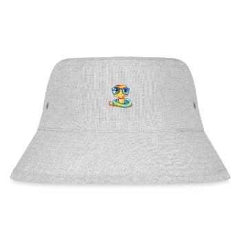 Stylish glasses for trend-conscious animal lovers - Stanley/Stella Recycled Bucket Hat - heather grey - Front