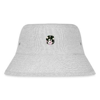 Gitarre Musikinstrument Gitarrist Zupfinstrument - Stanley/Stella recycelter Bucket Hat - Grau meliert - Vorne