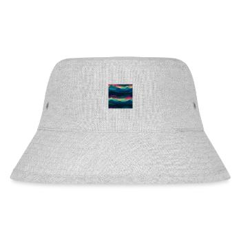 Enchanting Aurora: Northern Lights Collection - Stanley/Stella Recycled Bucket Hat - heather grey - Front