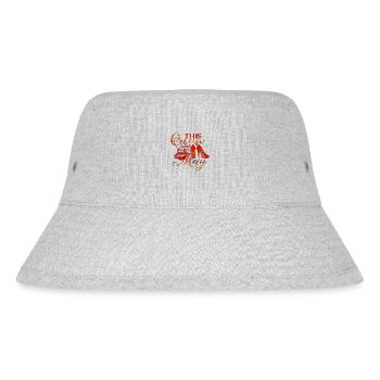 Diese Königin wurde im Mai geboren Königin Prinzessin May - Stanley/Stella recycelter Bucket Hat - Grau meliert - Vorne