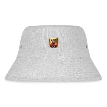 Cool Jaguar - Stanley/Stella Recycled Bucket Hat - heather grey - Front