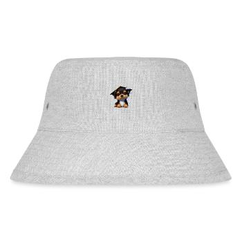 Bachelor Australian Shepherd University Studies - Stanley/Stella Recycled Bucket Hat - heather grey - Front