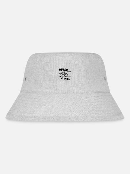 Hätte Hätte Fahrradkette - Stanley/Stella recycelter Bucket Hat - Grau meliert