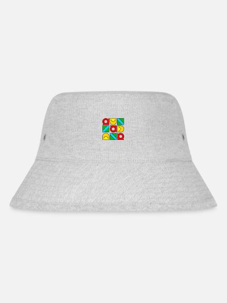 Schnittmuster Moda 050623 3 - Stanley/Stella recycelter Bucket Hat - Grau meliert