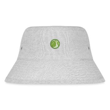 Grüne Paprika - Stanley/Stella recycelter Bucket Hat - Grau meliert - Vorne