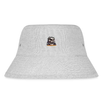 Aggressive and voracious harvester - Stanley/Stella Recycled Bucket Hat - heather grey - Front