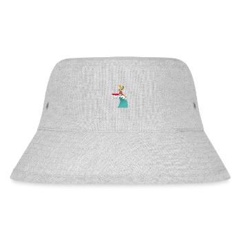 STAND UP PADDLING - WELLENREITER - SURFER - ENTE - Stanley/Stella recycelter Bucket Hat - Grau meliert - Vorne