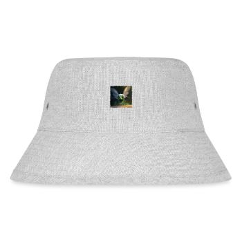 Funny Bow Tie - Stanley/Stella Recycled Bucket Hat - heather grey - Front