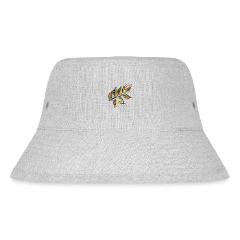 Liste - Stanley/Stella recycelter Bucket Hat - Grau meliert - Vorne