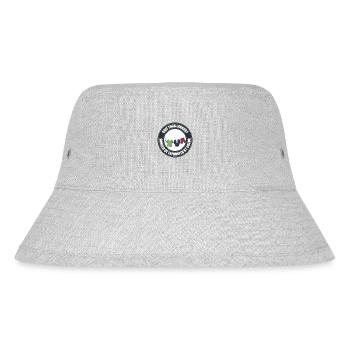 Nur Ihre Wäsche sollte nach Farben getrennt werden - Stanley/Stella recycelter Bucket Hat - Grau meliert - Vorne