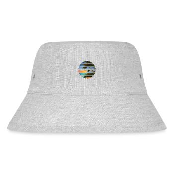 Palm Island Summer Holiday Sun Palm Beach - Stanley/Stella Recycled Bucket Hat - heather grey - Front