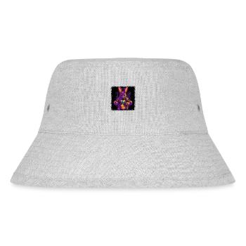 present idea humor christmas carols - Stanley/Stella recycelter Bucket Hat - Grau meliert - Vorne