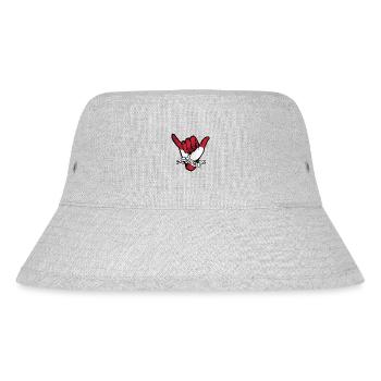 Austria Shaka - Stanley/Stella recycelter Bucket Hat - Grau meliert - Vorne