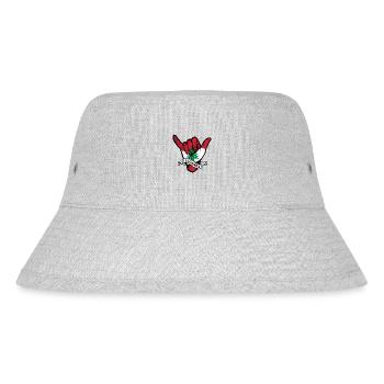 Lebanon Shaka - Stanley/Stella Recycled Bucket Hat - heather grey - Front