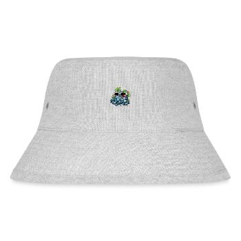 Traube Eric Trauben - Stanley/Stella recycelter Bucket Hat - Grau meliert - Vorne