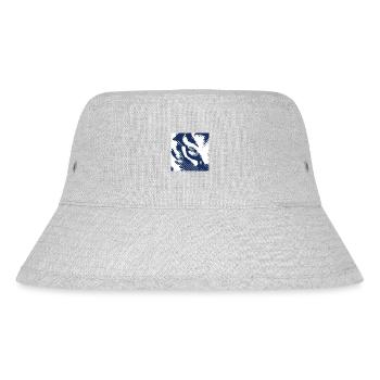Eye of the Tiger | Dot Art | Blue - Stanley/Stella recycelter Bucket Hat - Grau meliert - Vorne