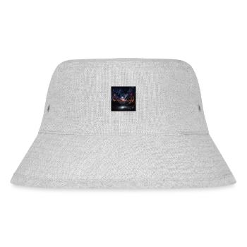 Raum - Stanley/Stella recycelter Bucket Hat - Grau meliert - Vorne