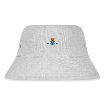 PILOT - BÄR - Stanley/Stella recycelter Bucket Hat - Grau meliert - Vorne