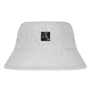Schlittschuhlaufen Tony Croco - Stanley/Stella recycelter Bucket Hat - Grau meliert - Vorne