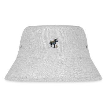 Egyptian Bull No. 6 - Stanley/Stella Recycled Bucket Hat - heather grey - Front