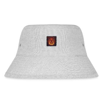 animal welfare christmas aussie statement - Stanley/Stella recycelter Bucket Hat - Grau meliert - Vorne
