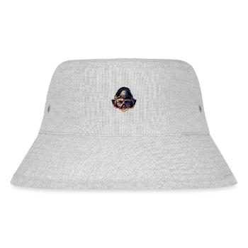 Geekhead-Zombie - Stanley/Stella recycelter Bucket Hat - Grau meliert - Vorne