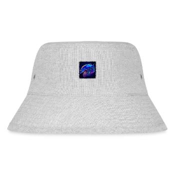 Humpback Statement Birthday Geek Bday Present - Stanley/Stella Recycled Bucket Hat - heather grey - Front