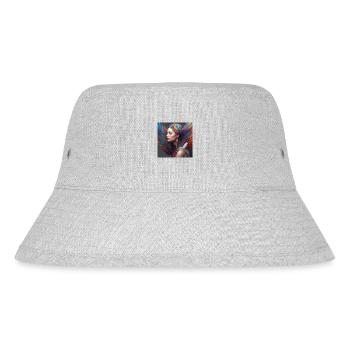 Rainbow Elf6 - Stanley/Stella Recycled Bucket Hat - heather grey - Front