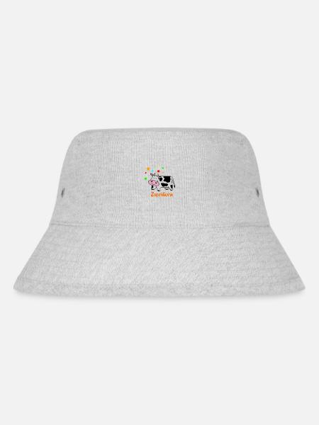 Zweihorn - Stanley/Stella recycelter Bucket Hat - Grau meliert
