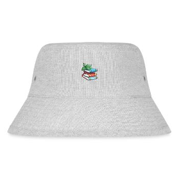 Book Reading Book Lover Gift Books Reader - Stanley/Stella Recycled Bucket Hat - heather grey - Front
