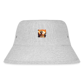 In tango, there is no fixed sequence of steps - Stanley/Stella Recycled Bucket Hat - heather grey - Front